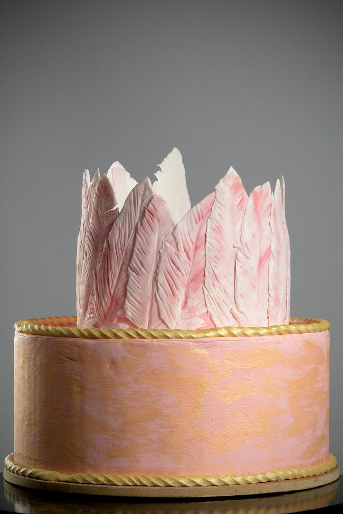 Feather  cake!!