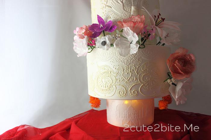 “al’Miraj” CakeShowIstanbul2016 Wedding Cake 1st Place