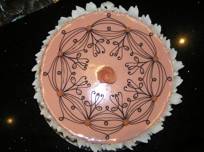 Filigree cake