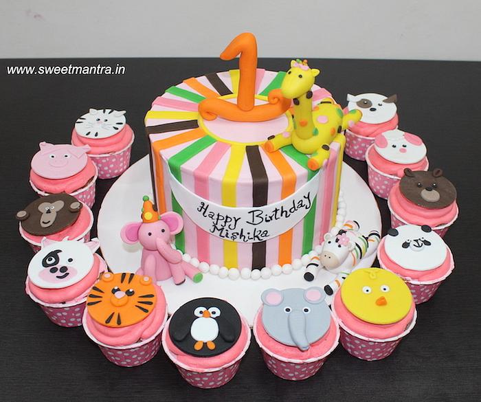 Animals cake