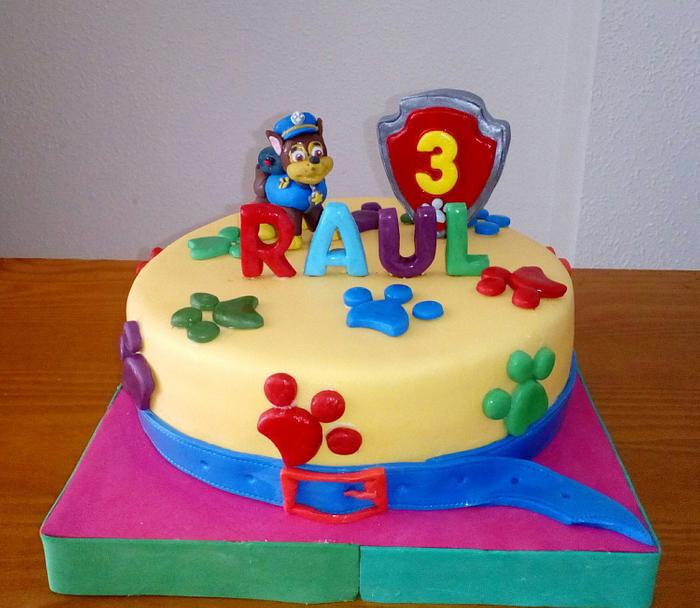 PAW PATROL' S CAKE FOR RAUL