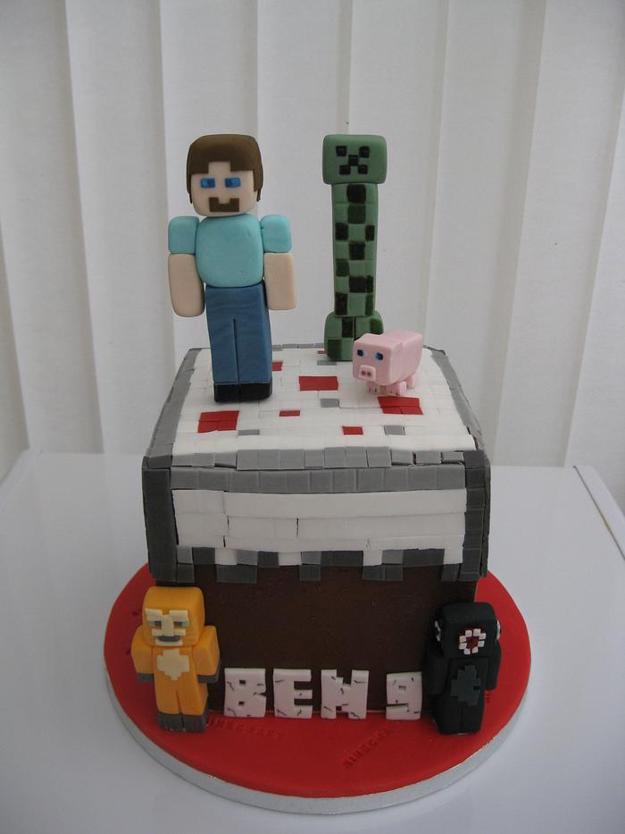 Minecraft Cake CAKE!