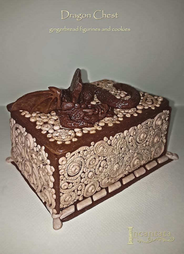 Gingerbread Dragon Chest