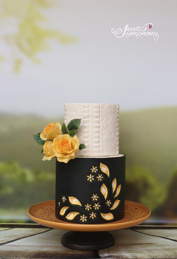 Pottery inspired cake