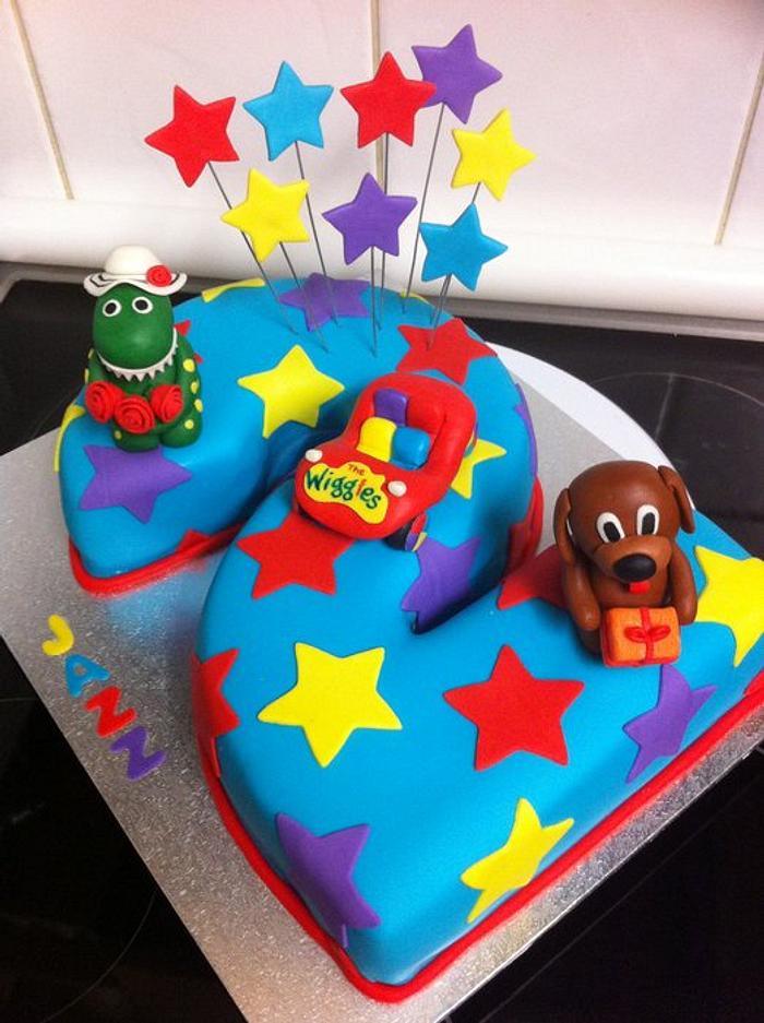 Three Tier Cake - The Wiggles Theme Cake - Signature Cakery By Ali