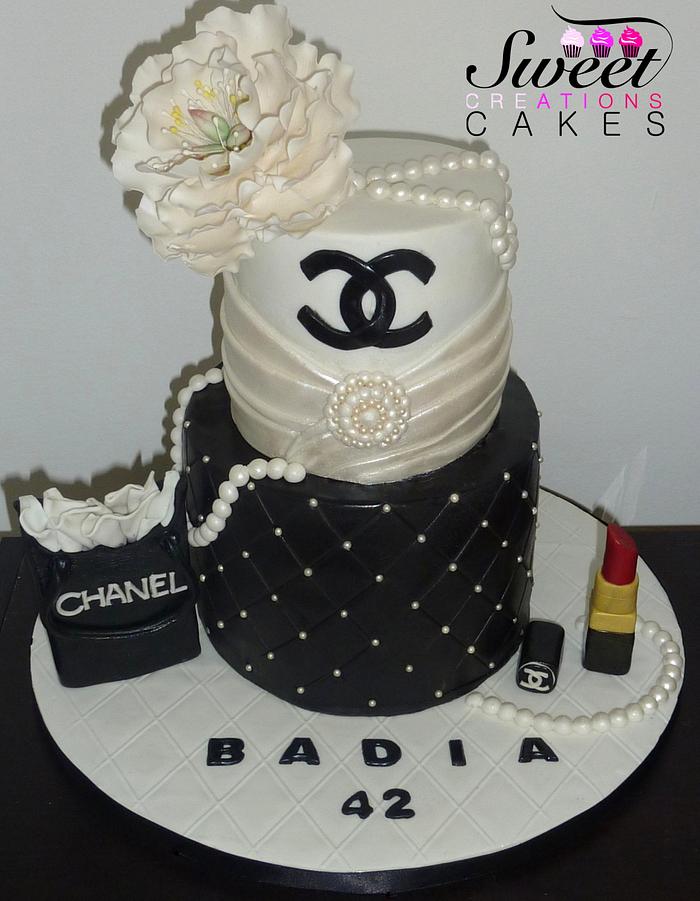 Chanel girly cake