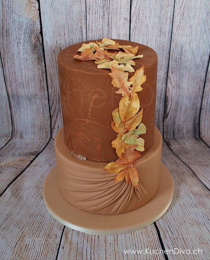 Golden Fall Cake