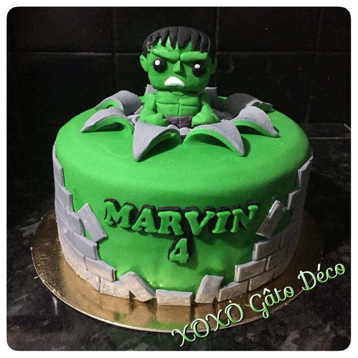 Hulk cake