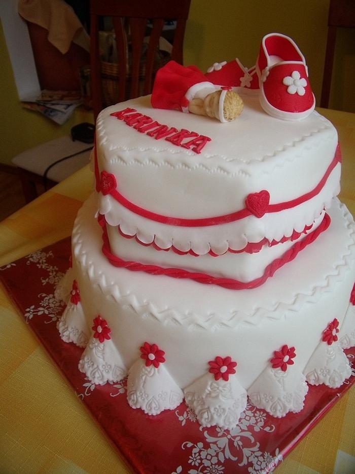 cake for baptism
