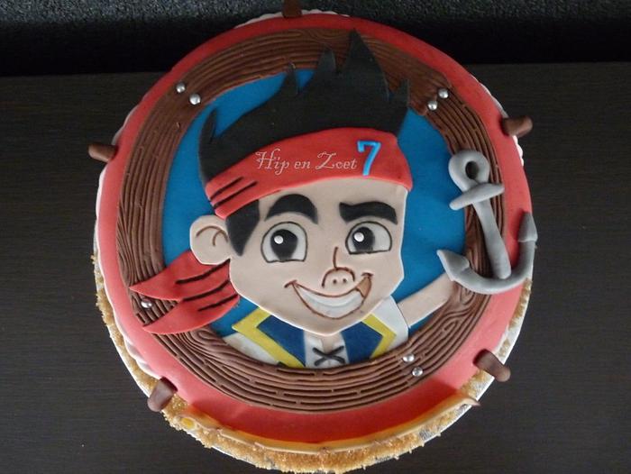 Jake and the neverland pirates cake