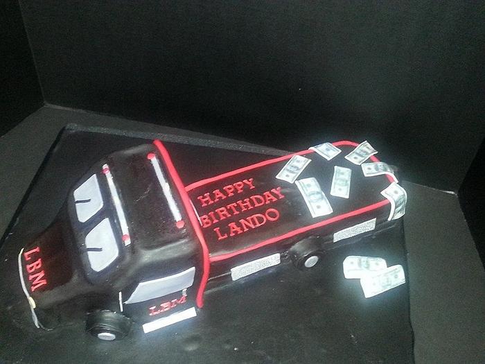 Tow Truck Cake