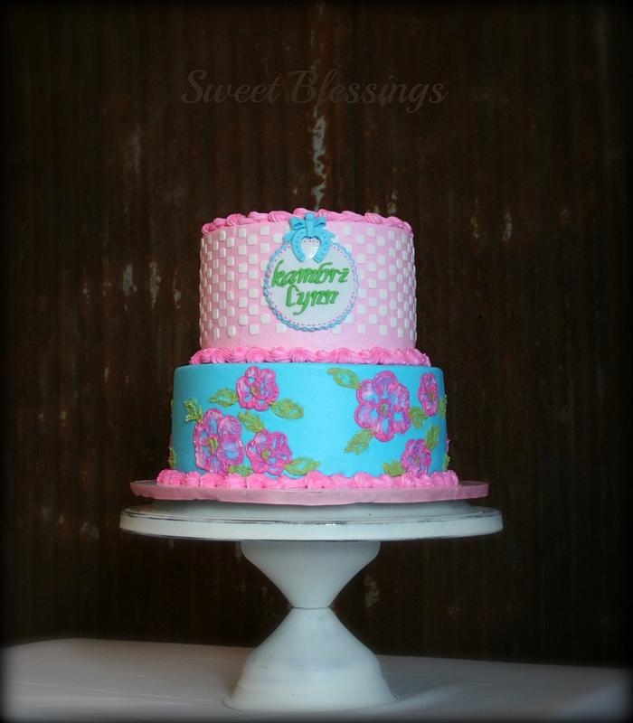 Vintage Cowgirl Cake