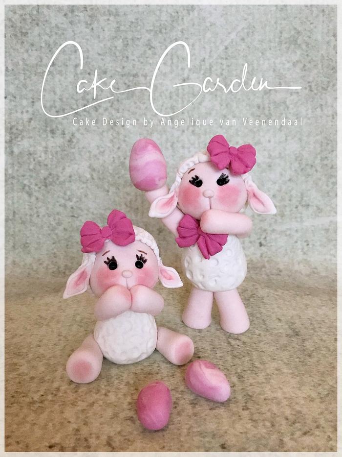 Easter Lamb caketoppers