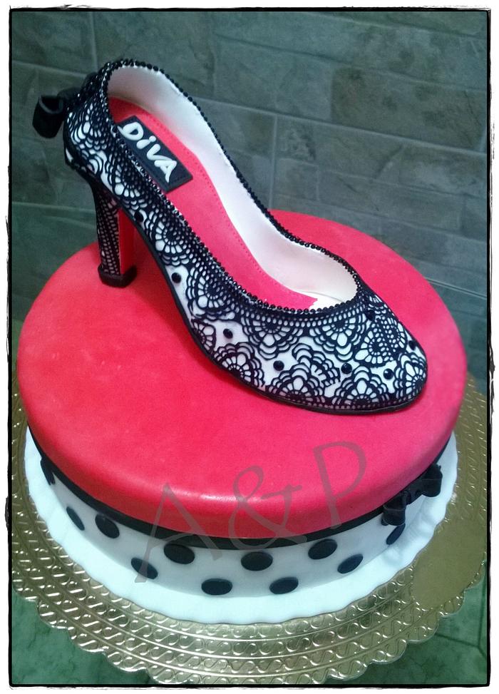 cake shoe