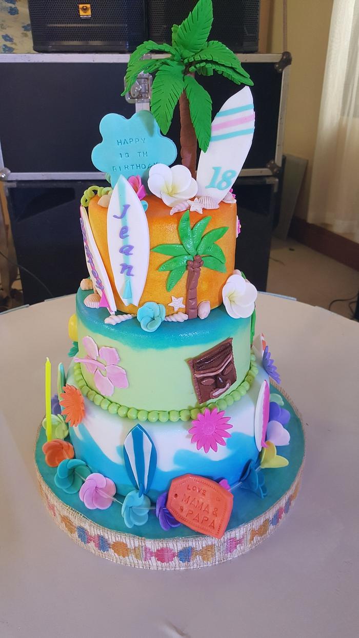 Hawaiian cake