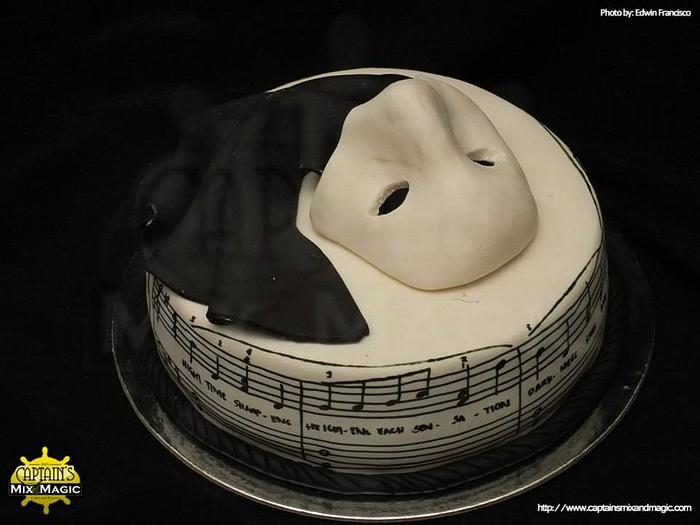 Phantom of the Opera Cake