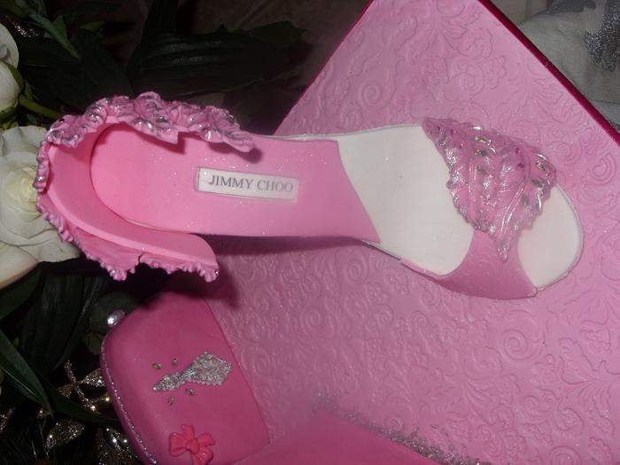 Shoe cake