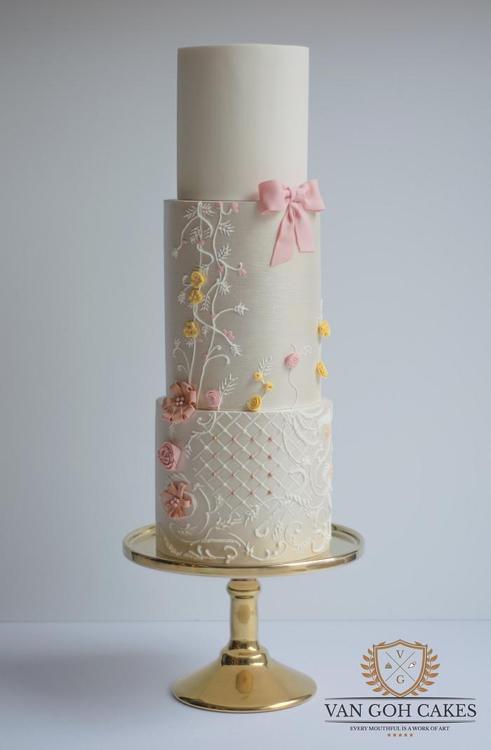 Wedding Cakes Inspired By Fashion A Worldwide Collaboration 