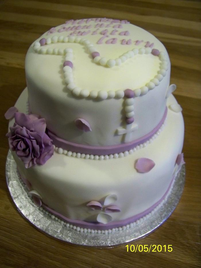 Cake for first communions.