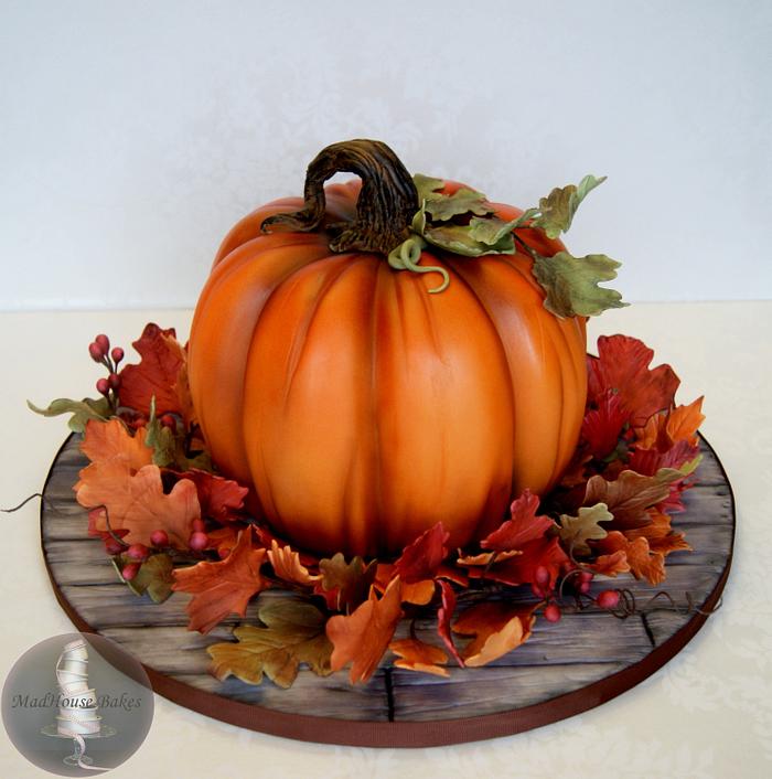 Pumpkin Cake For Fall