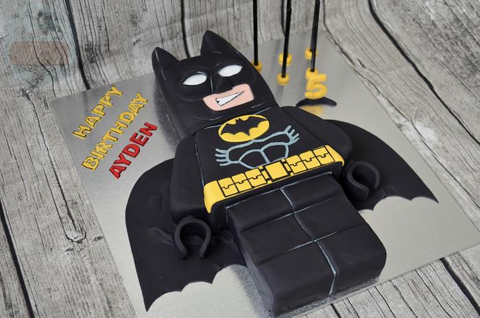 Lego Batman cake
