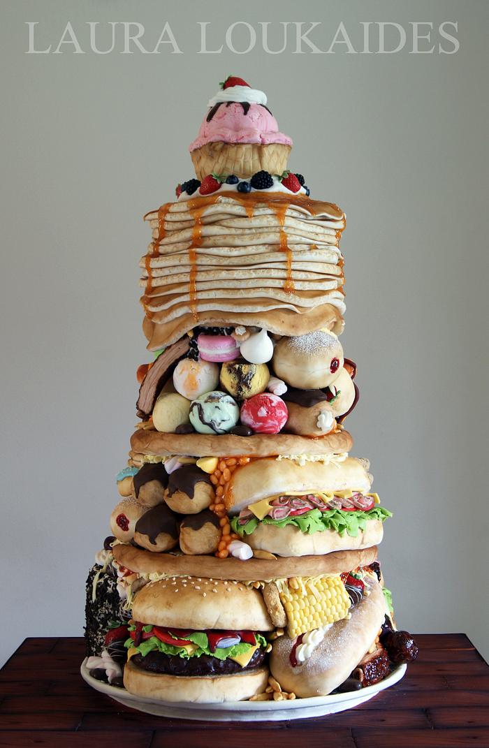 "The Big Eater" - Cake International 2014