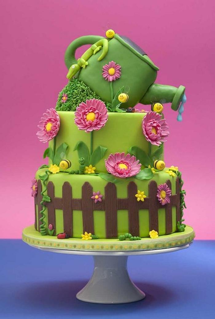 garden cake