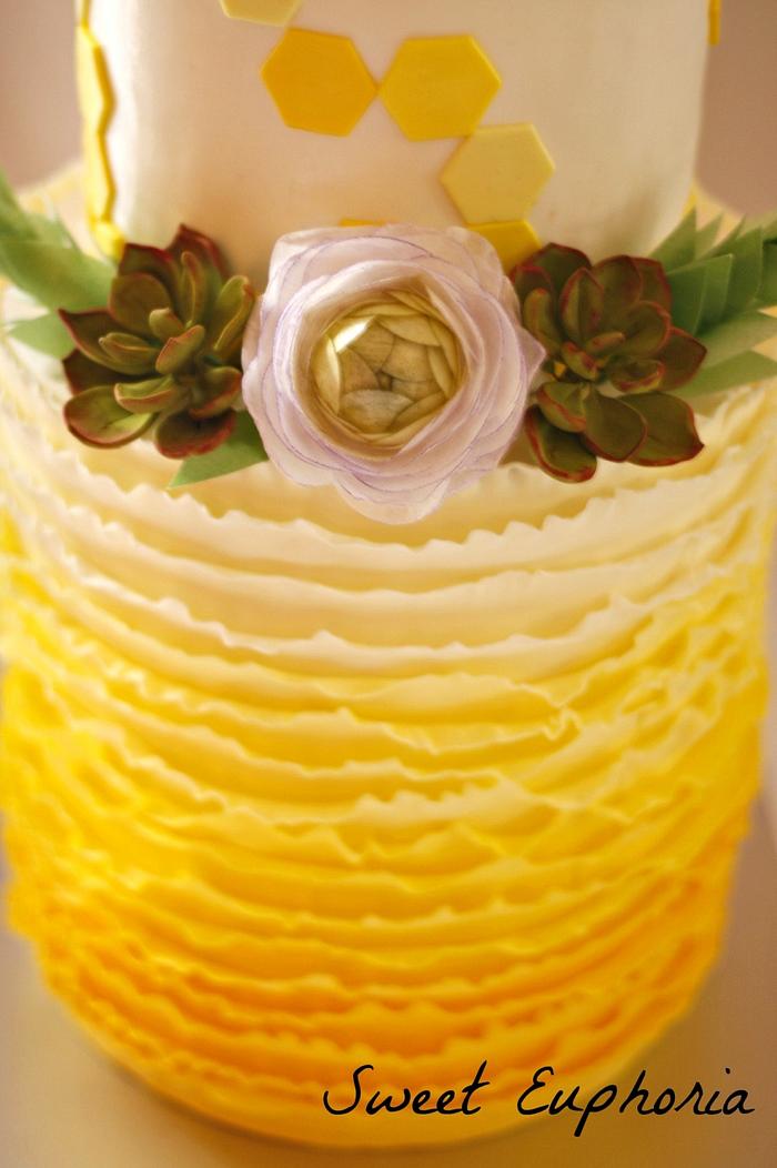 Sunny Mothers day cake