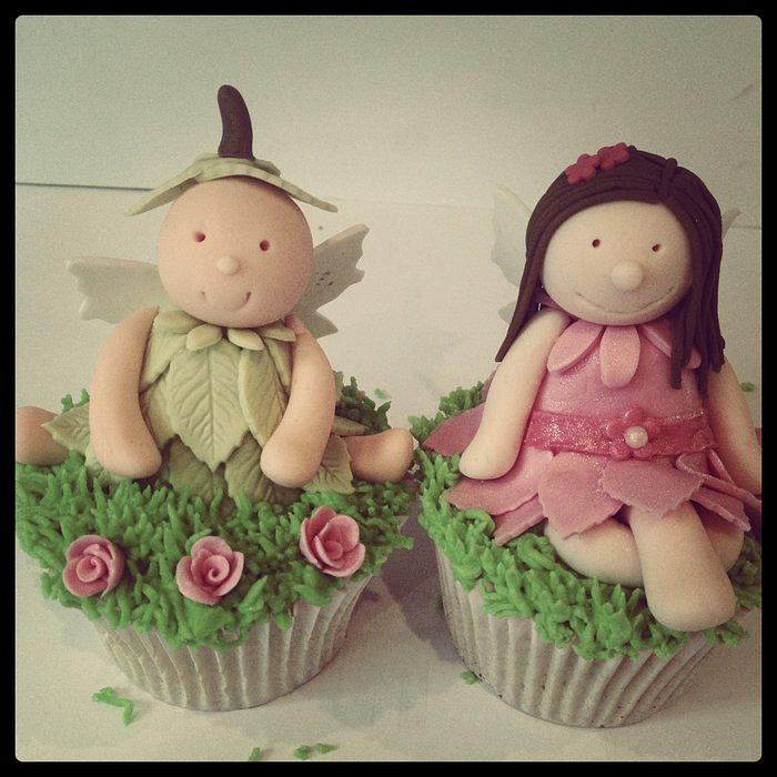 Enchanted Garden Cupcakes