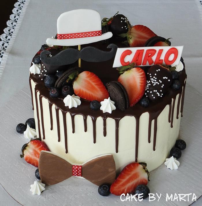 Drip cake for Carlo