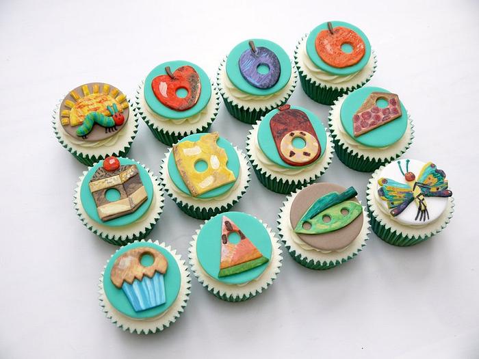 The Very Hungry Caterpillar Cupcakes!
