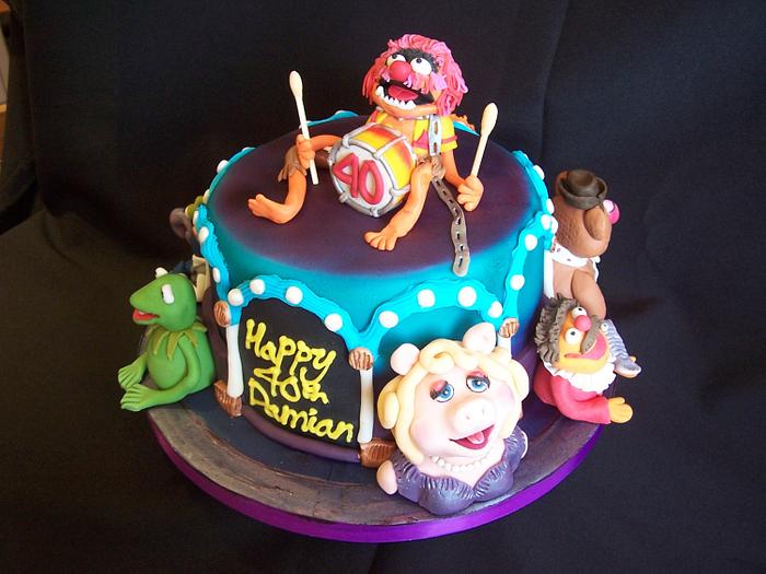Muppet Madness 40th cake