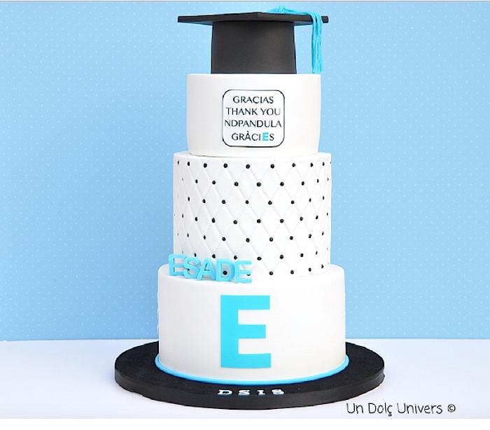 Corporative Graduation Cake