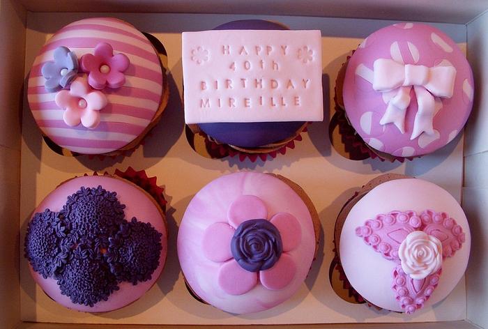 Pretty Pink Cupcakes