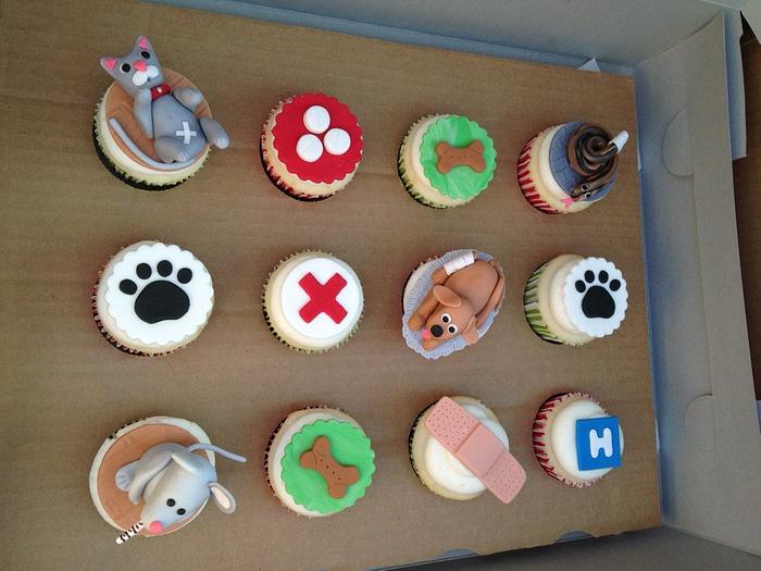 Veterinary Cupcakes