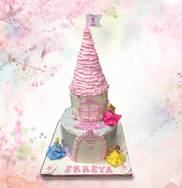 Princess Cottage Cake