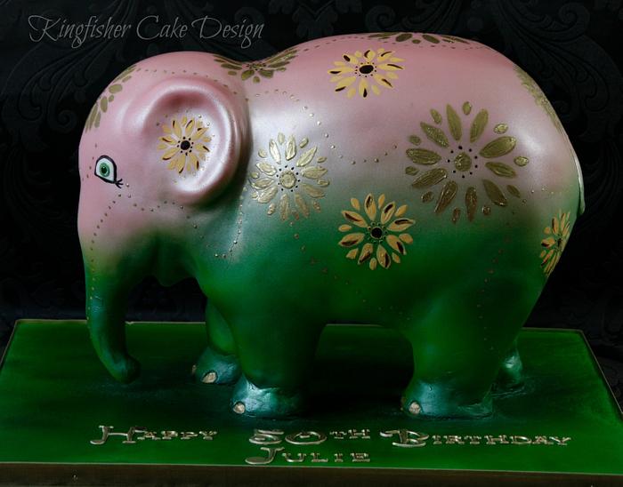 Elephant Parade Cake