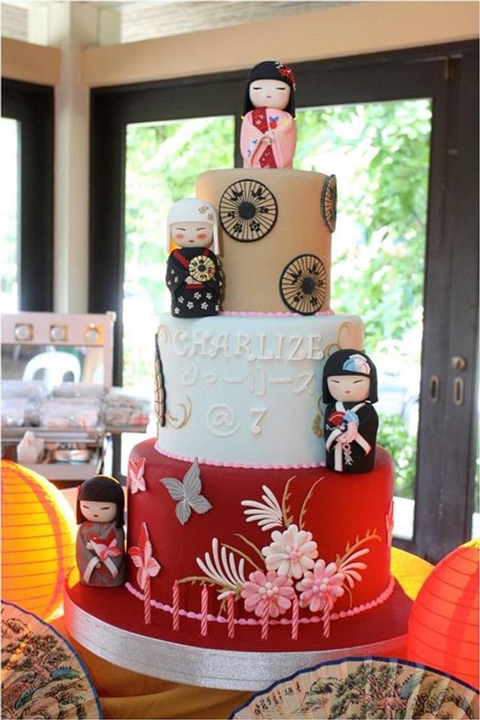 Kimmi Dolls Birthday Cake