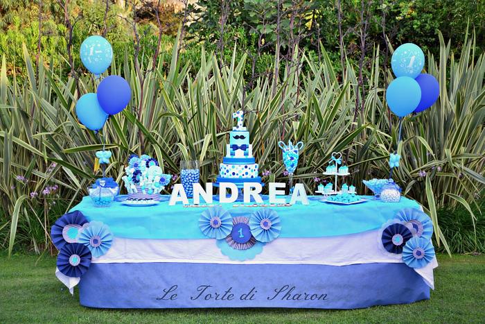 Blue Sweet Table