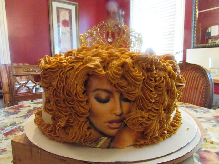 Diva Birthday Cake