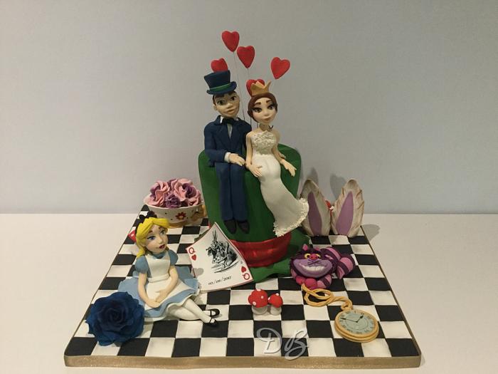 Special Wedding cake topper 