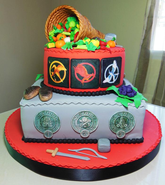 The Hunger Games Cake...