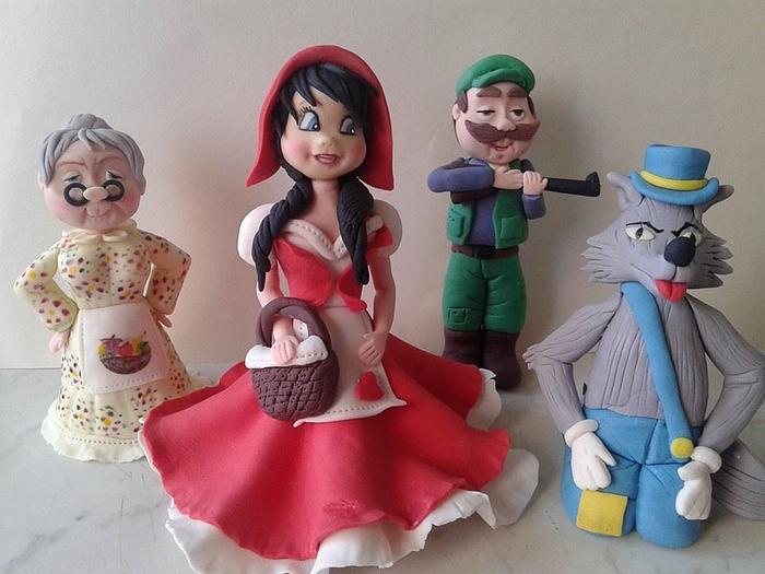Figurines for cake