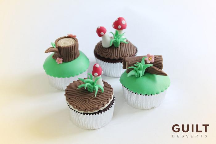 Woodland/Forest Cupcakes