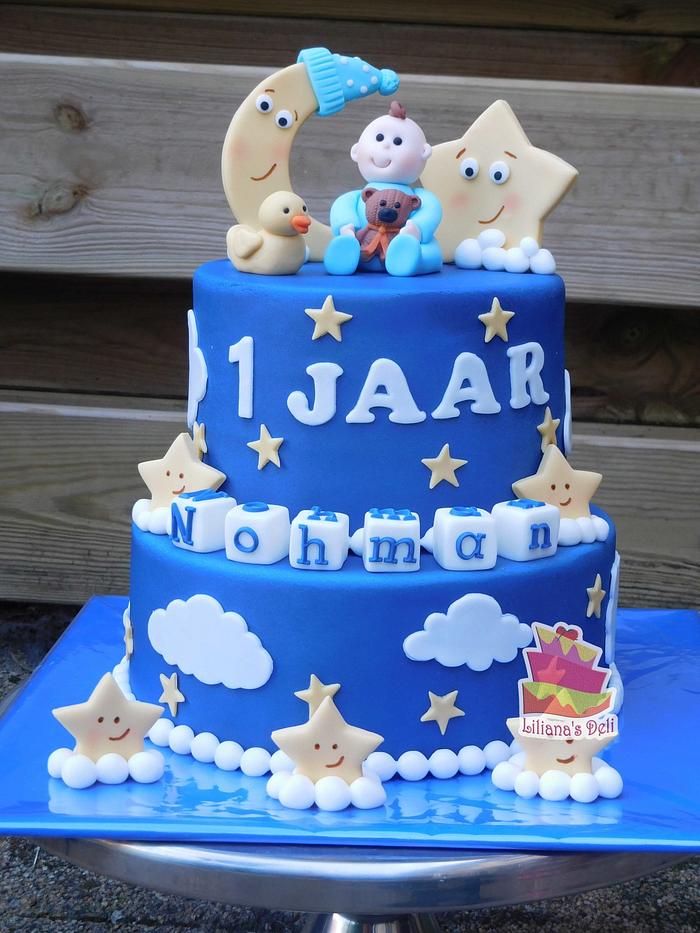 Baby shower cake