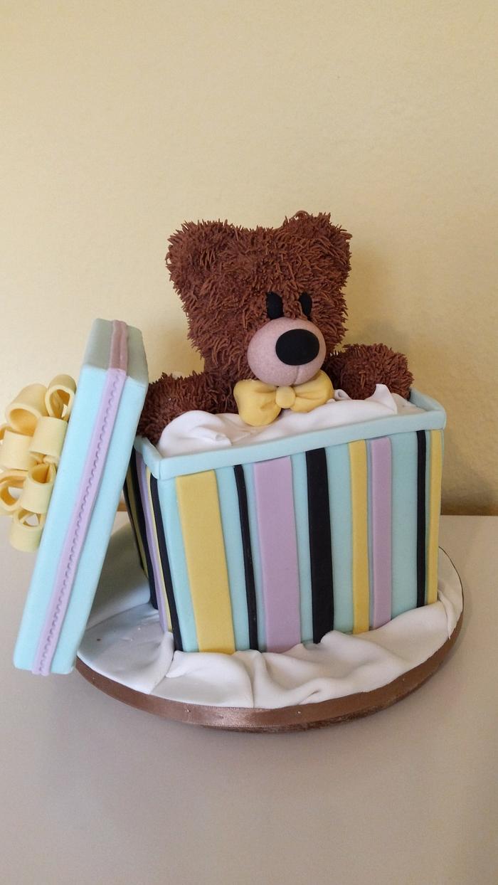 Teddy Birthday Cake