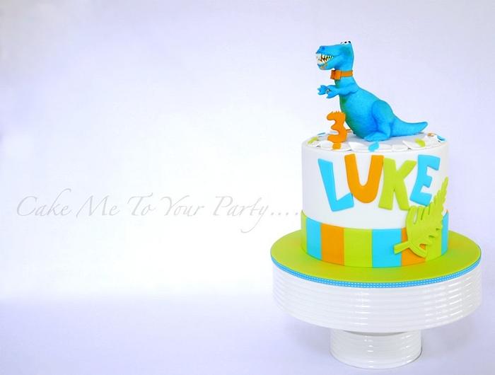 Cheeky Dinosaur Cake