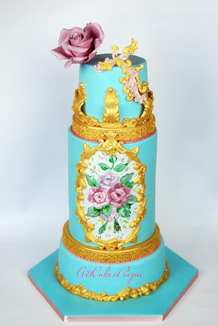 Firebird anniversary cake