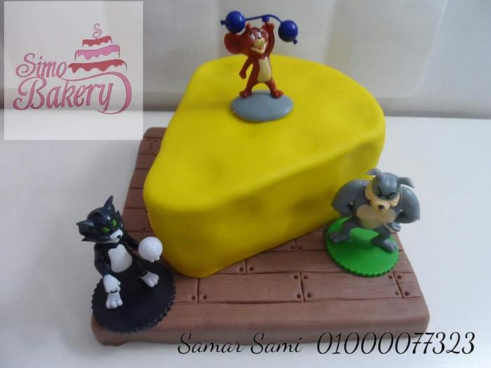 Tom and jerry cake 