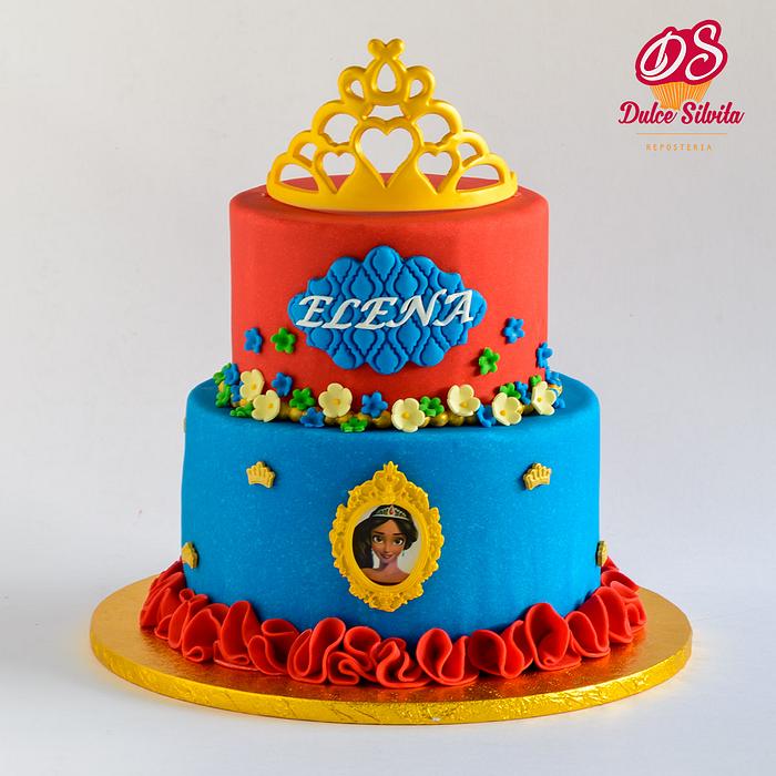 Elena de Avalor cake